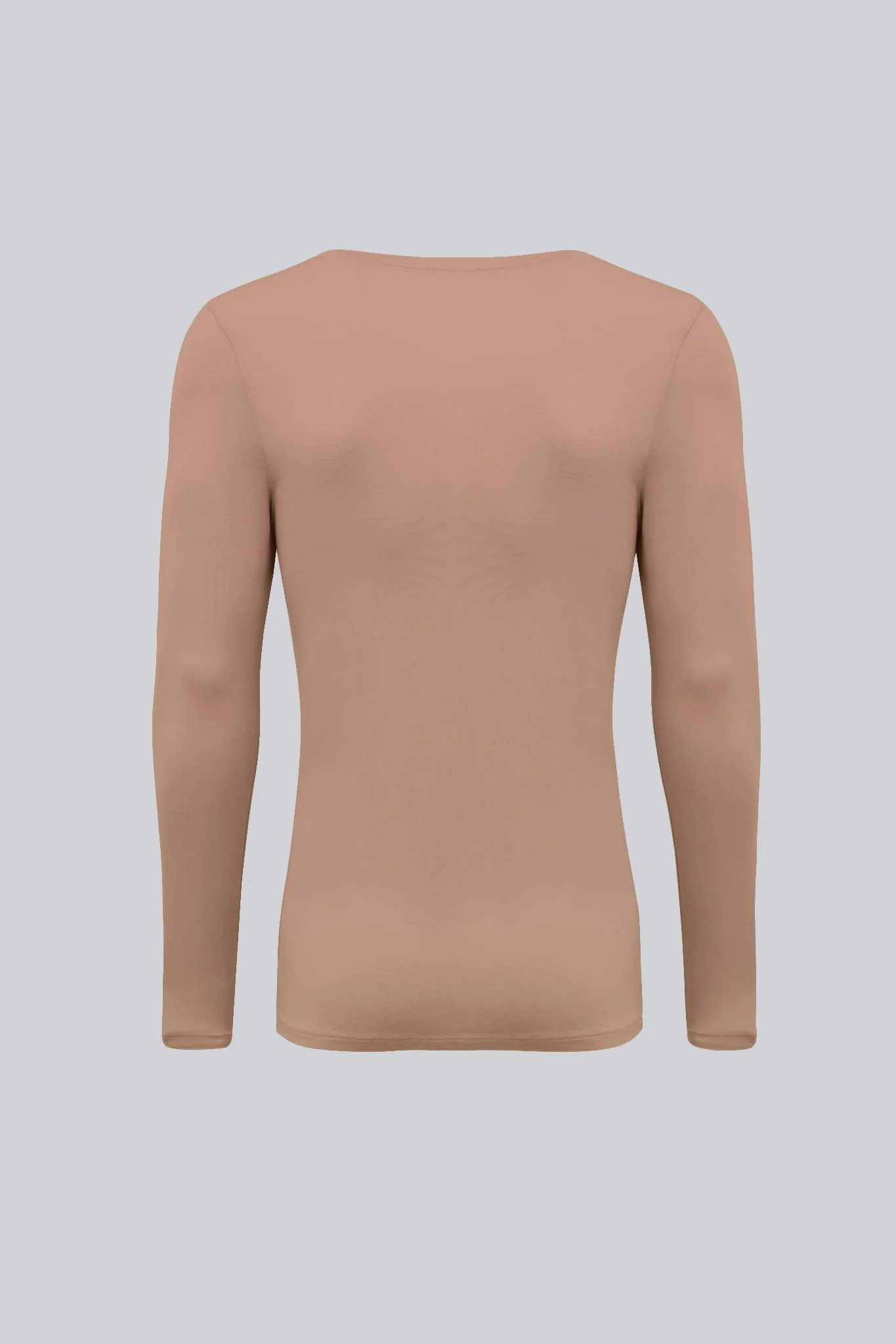 Longsleeve Mr Invisible V-neck Nude - Image 5