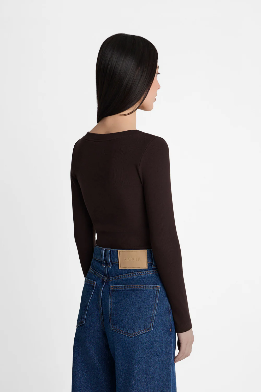 Longsleeve Miss Womanly Dark Chocolate - Image 6