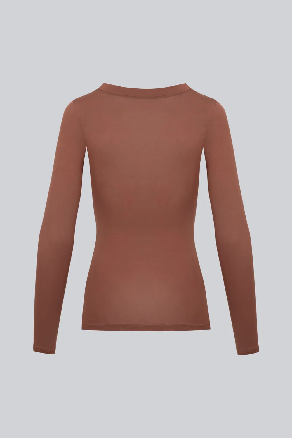 Longsleeve Miss Invisible C-neck Chocolate - Image 4