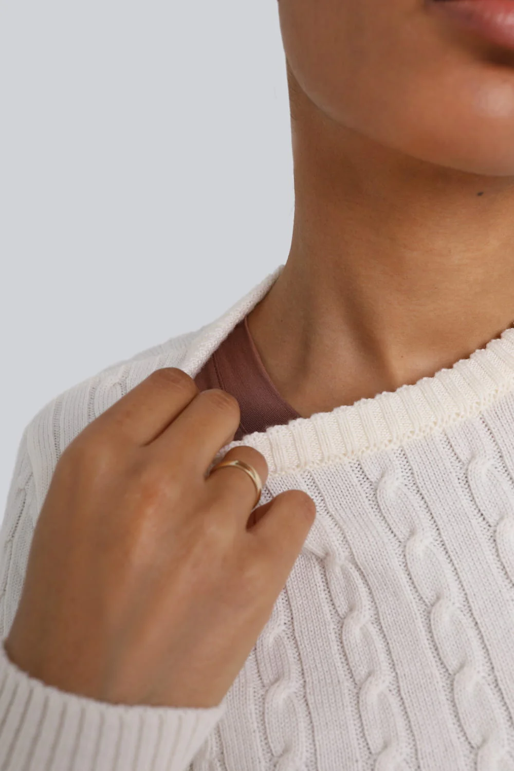 Longsleeve Miss Invisible C-neck Chocolate - Image 5