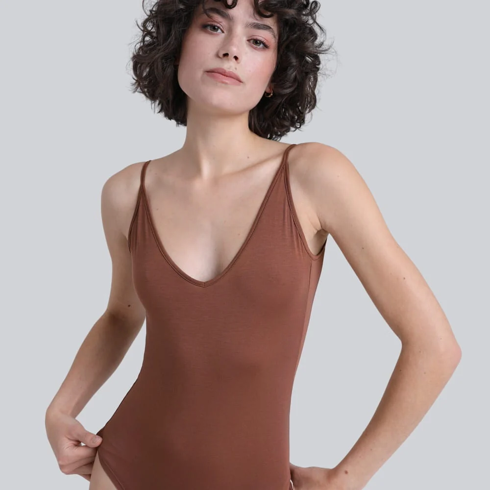 Body Miss Intimacy Open Back Chocolate - Image 8