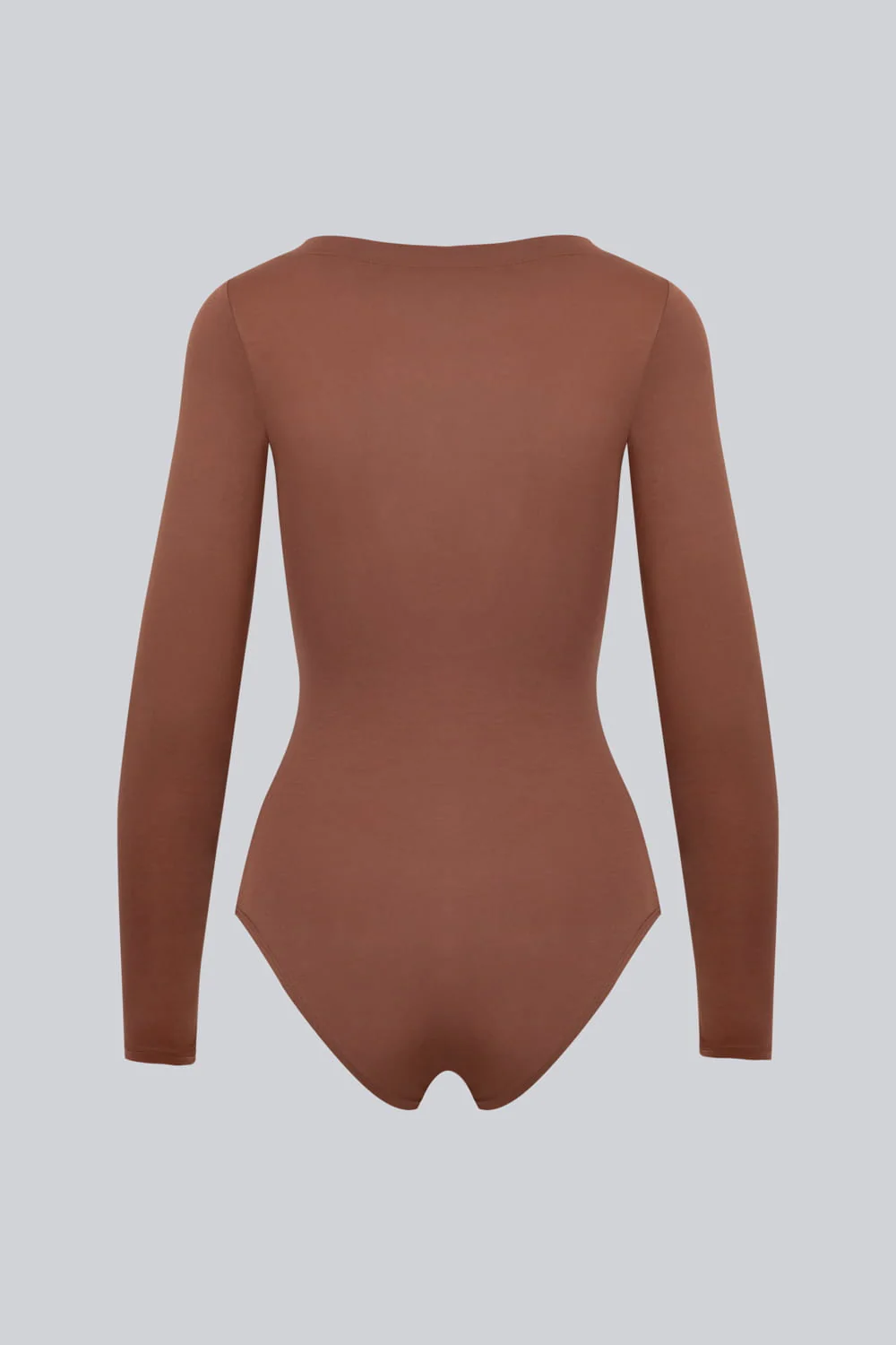 Body Miss Invisible Longsleeve V-neck Chocolate - Image 5