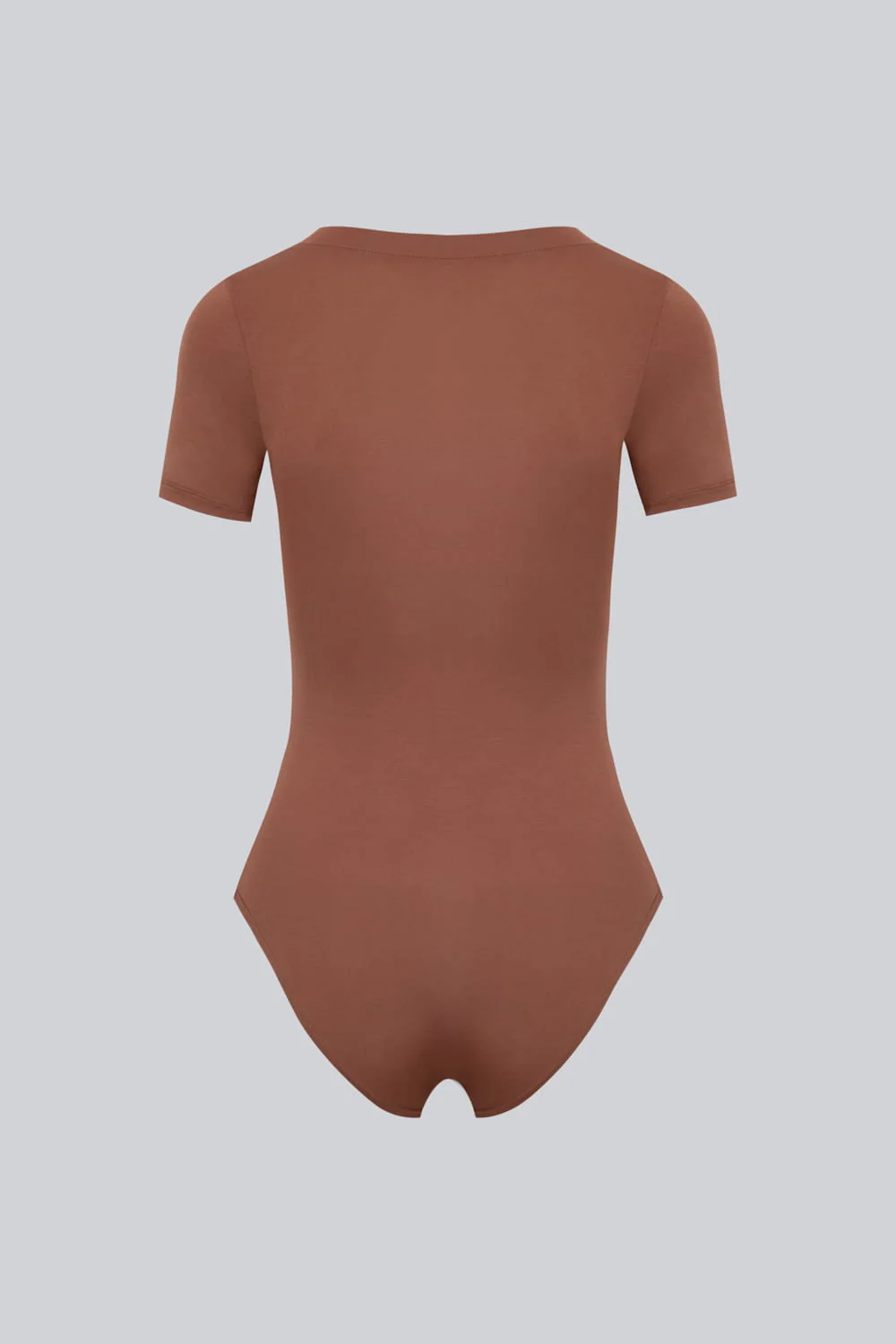 Body Miss Invisible Shortsleeve C-neck Chocolate - Image 5