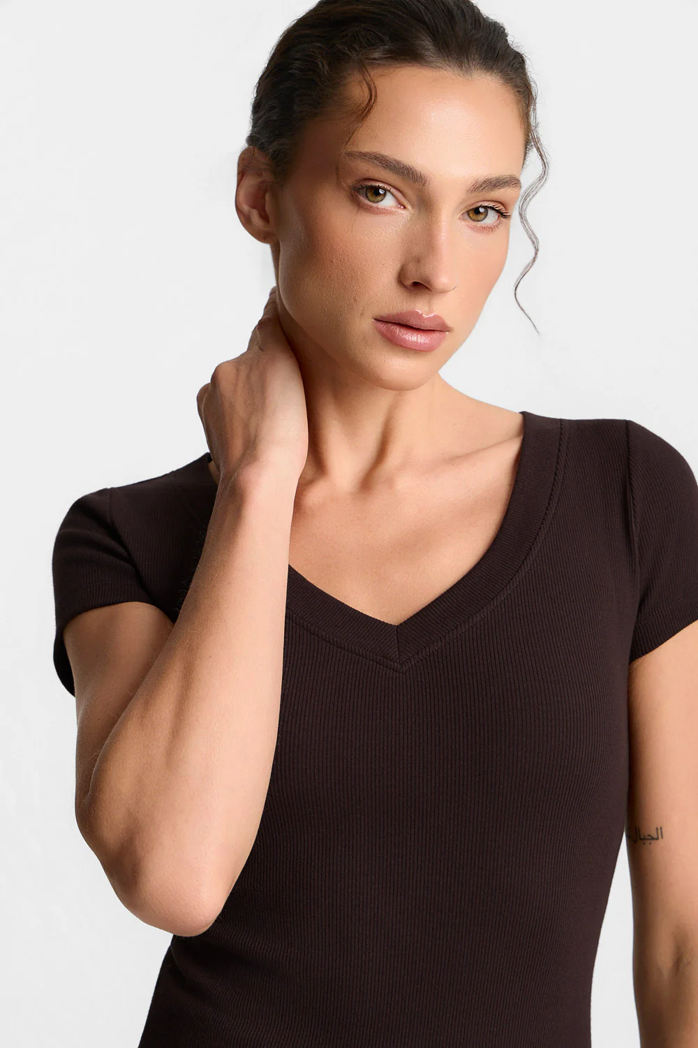 T-shirt Miss Womanly Dark Chocolate - Image 4