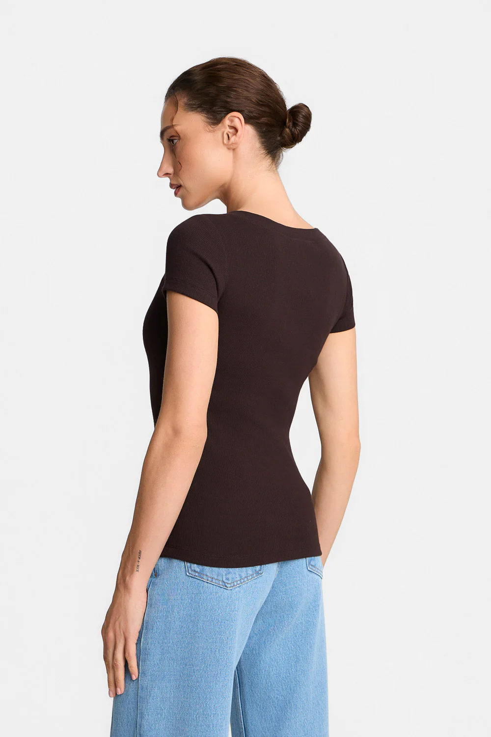 T-shirt Miss Womanly Dark Chocolate - Image 6