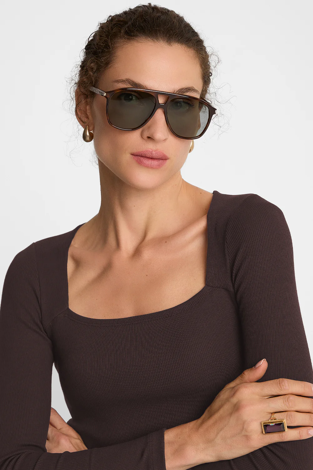 Sukienka Miss Caro Dark Chocolate - Image 4