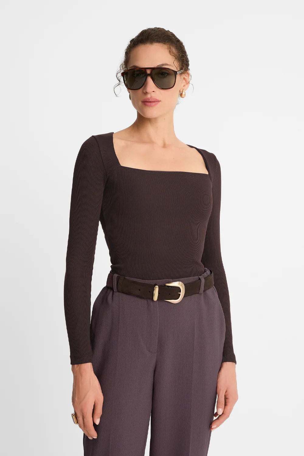 Longsleeve Miss Caro Dark Chocolate - Image 3