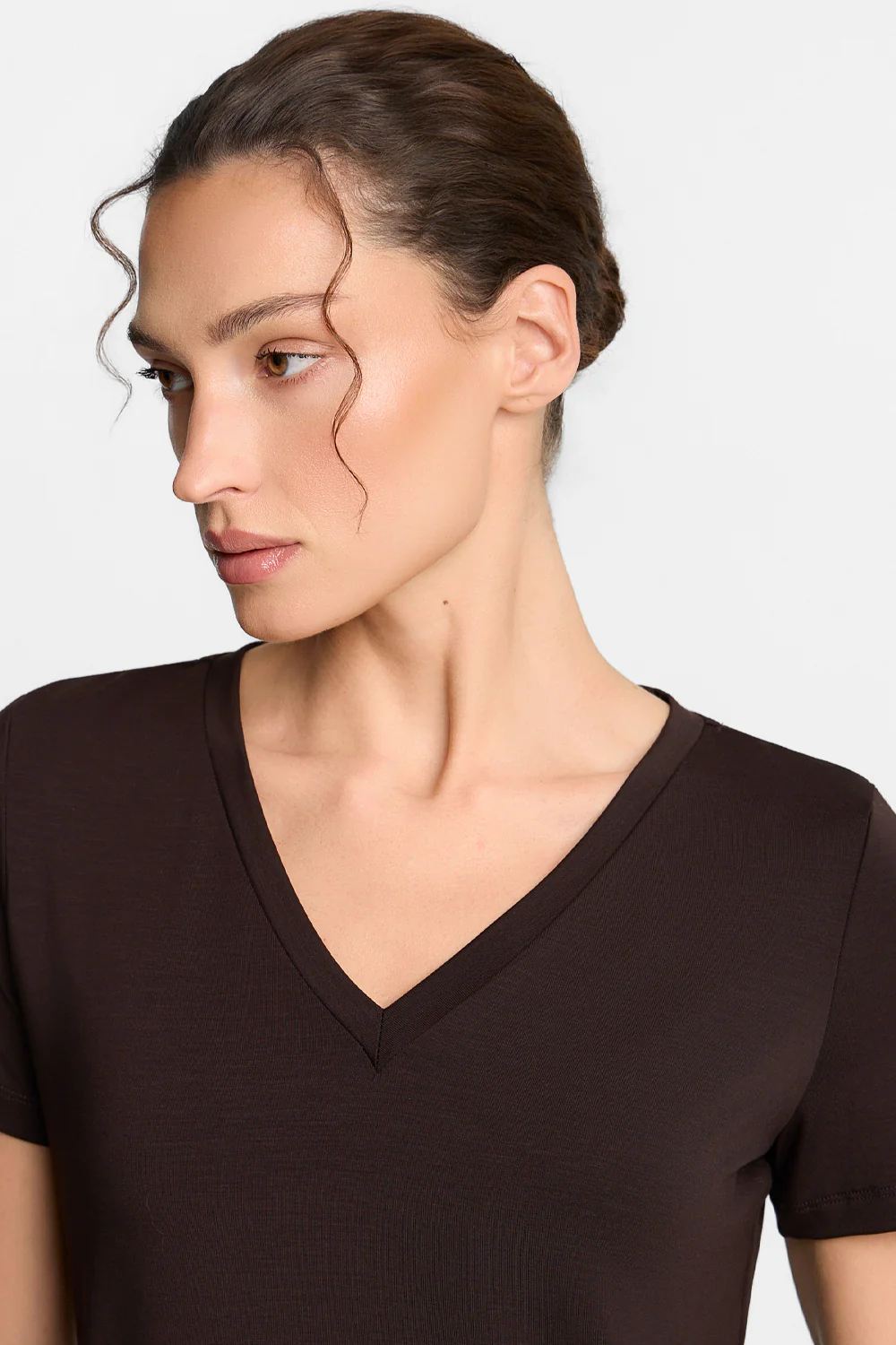 T-shirt Miss Classic Dark Chocolate - Image 4