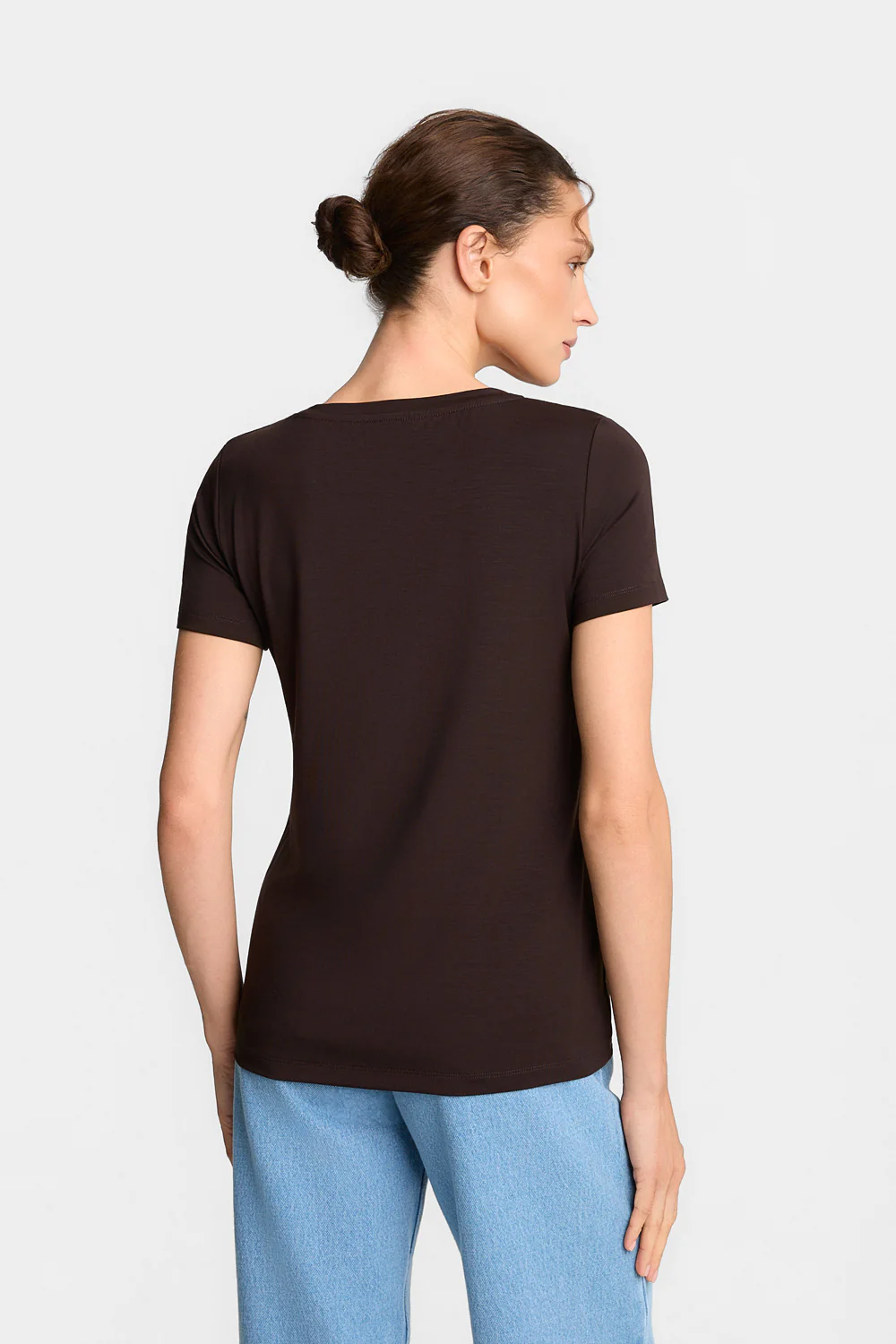 T-shirt Miss Classic Dark Chocolate - Image 6