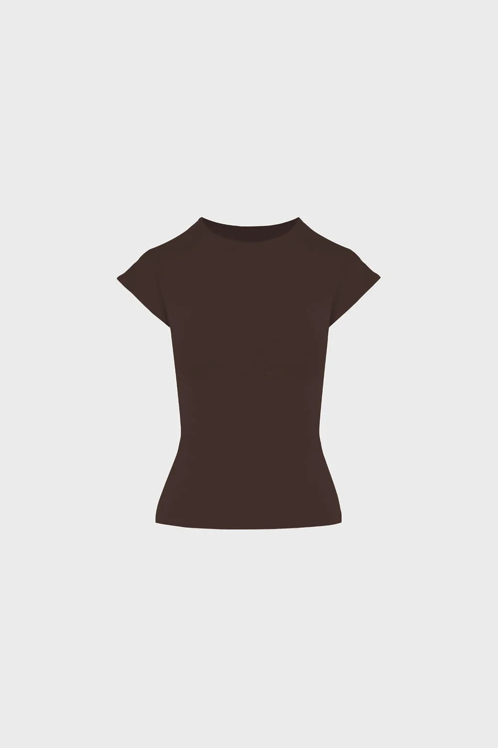 T-shirt Miss Sleek Chocolate - Image 2