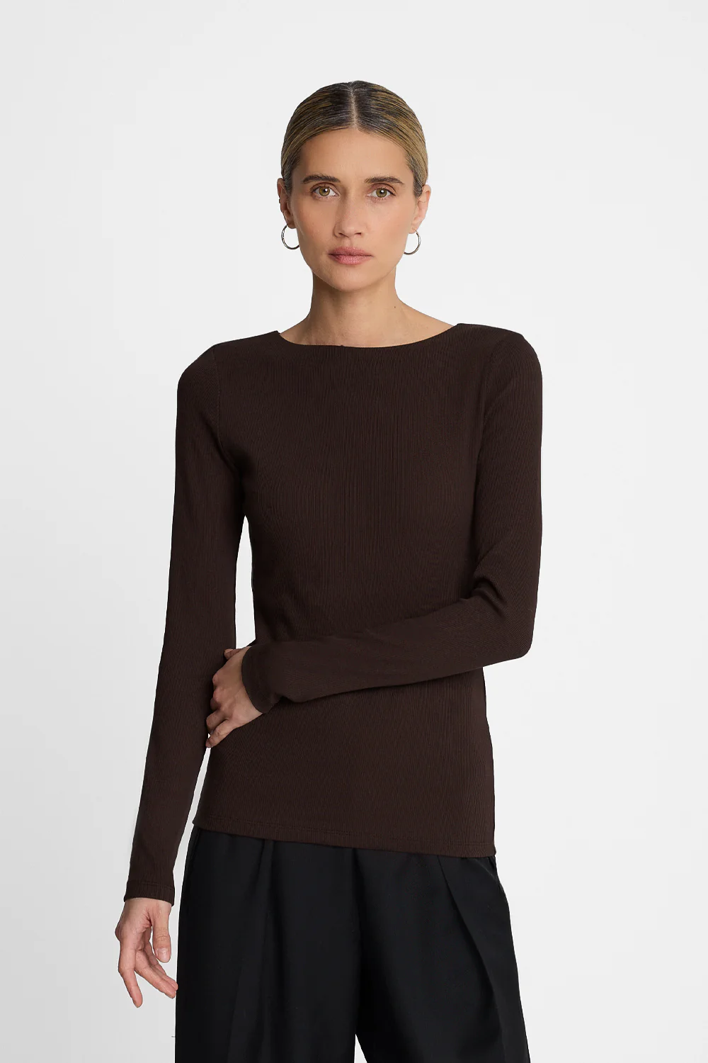 Longsleeve Miss Lea Dark Chocolate - Image 3