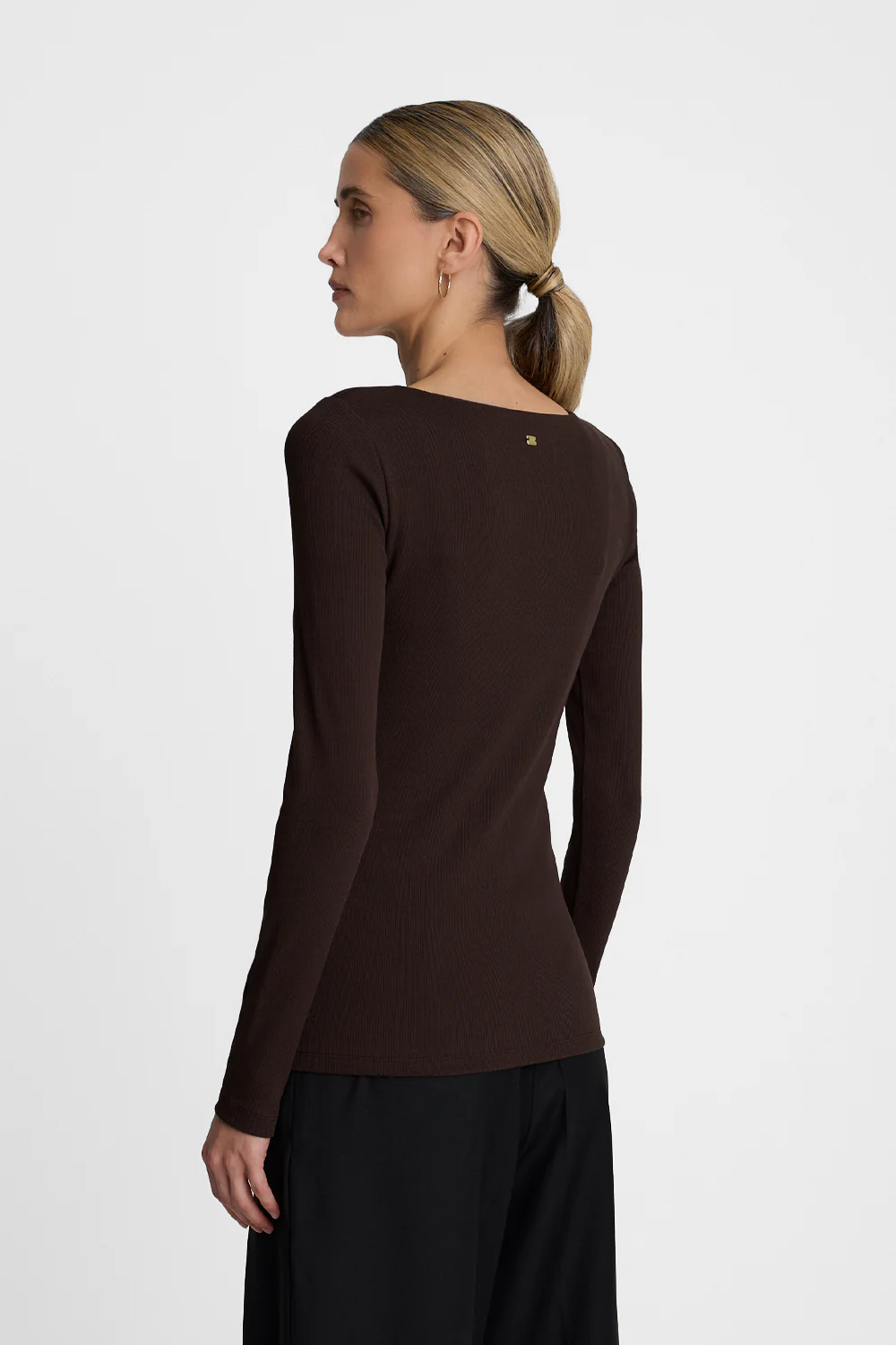 Longsleeve Miss Lea Dark Chocolate - Image 6