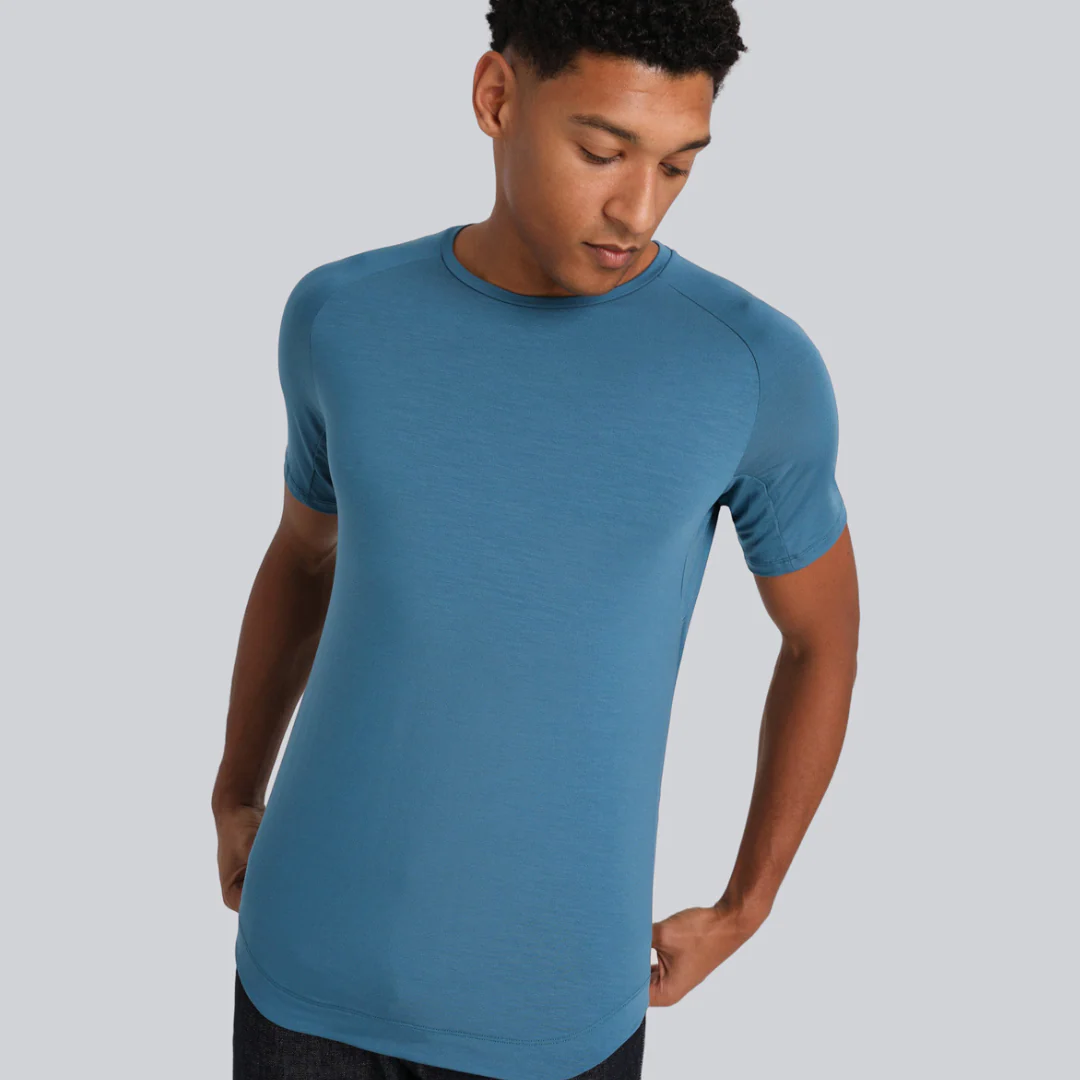 T-shirt Mr Fine Vintage Blue - Image 8