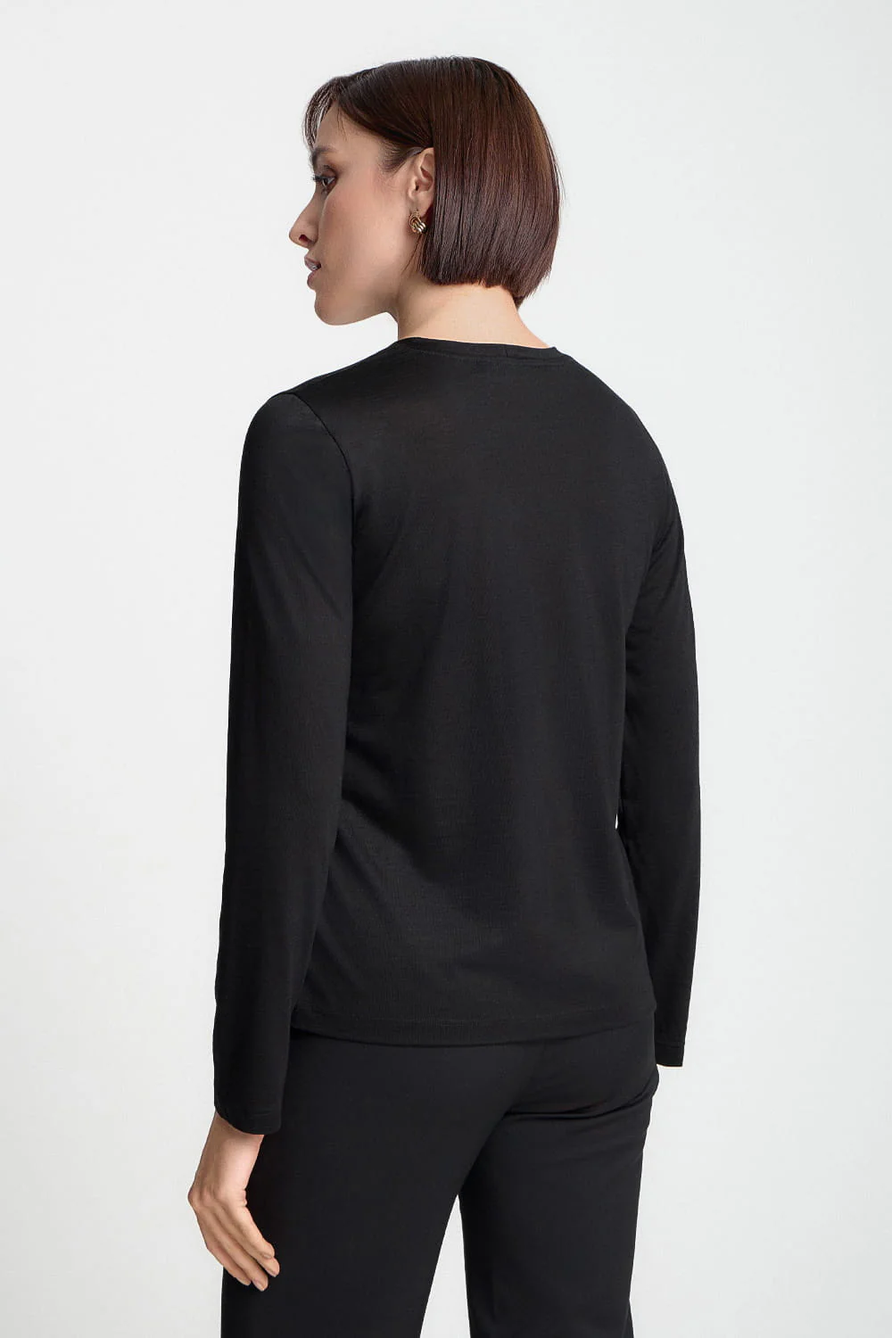 Longsleeve Miss Merino Black - Image 5