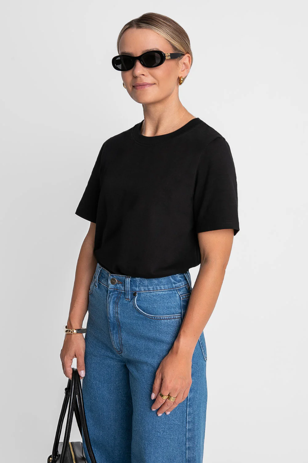 T-shirt Soft Layer Black - Image 3