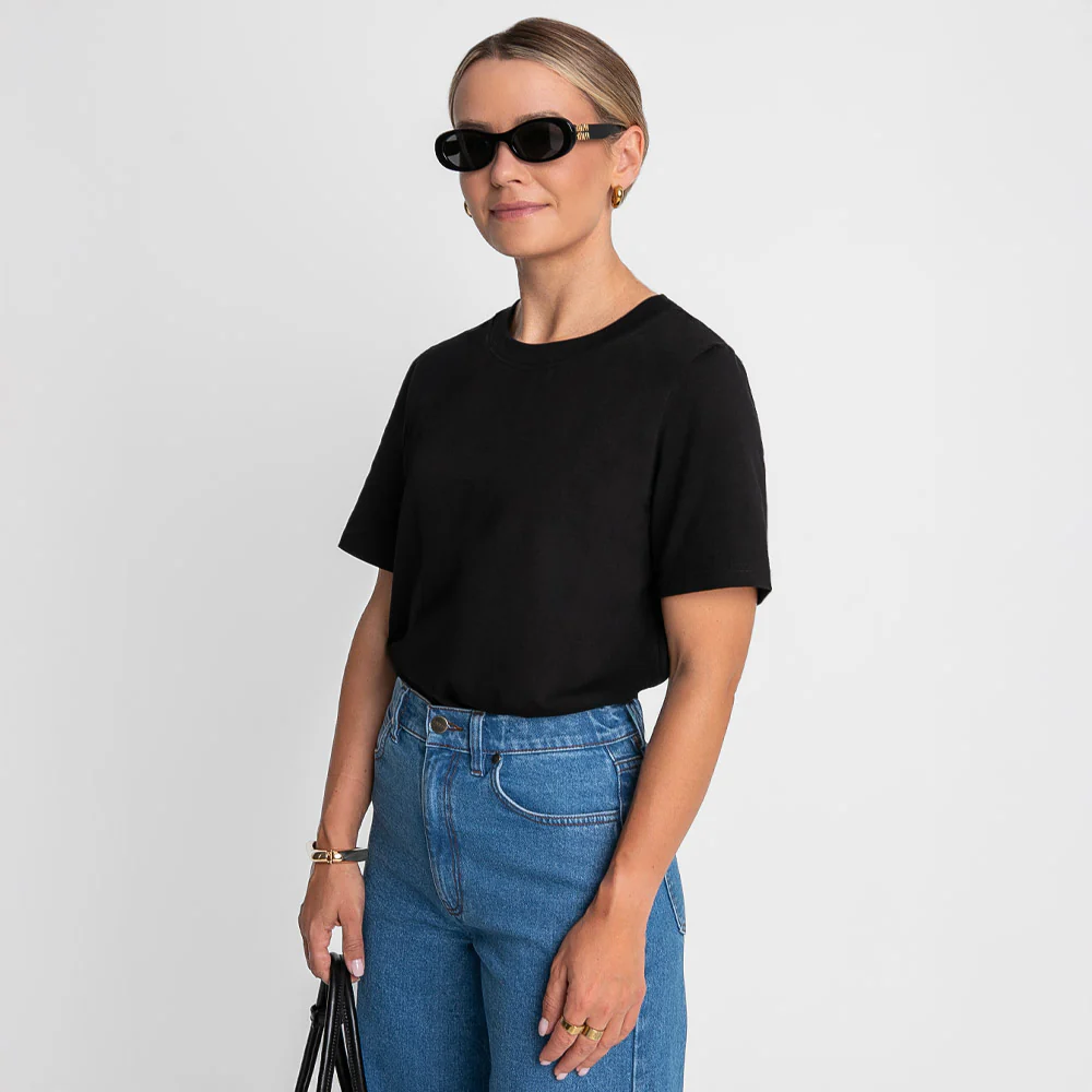 T-shirt Soft Layer Black - Image 6