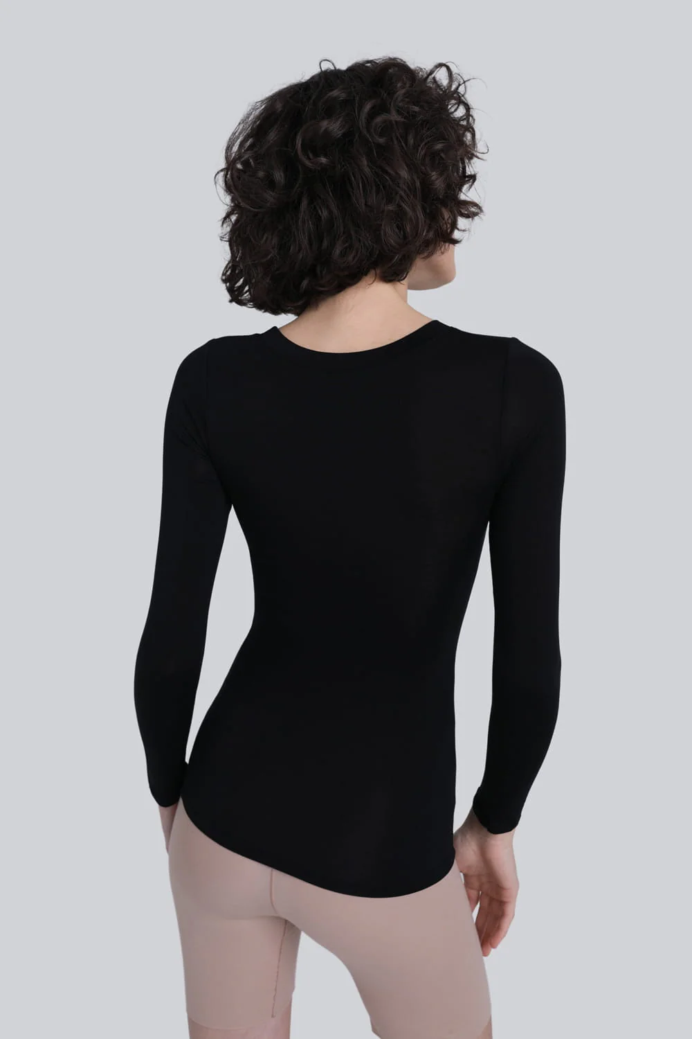 Longsleeve Miss Invisible C-neck Black - Image 3