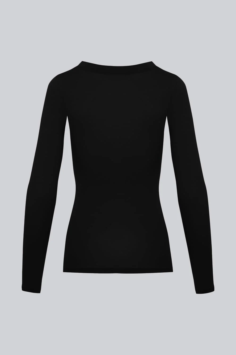 Longsleeve Miss Invisible C-neck Black - Image 4