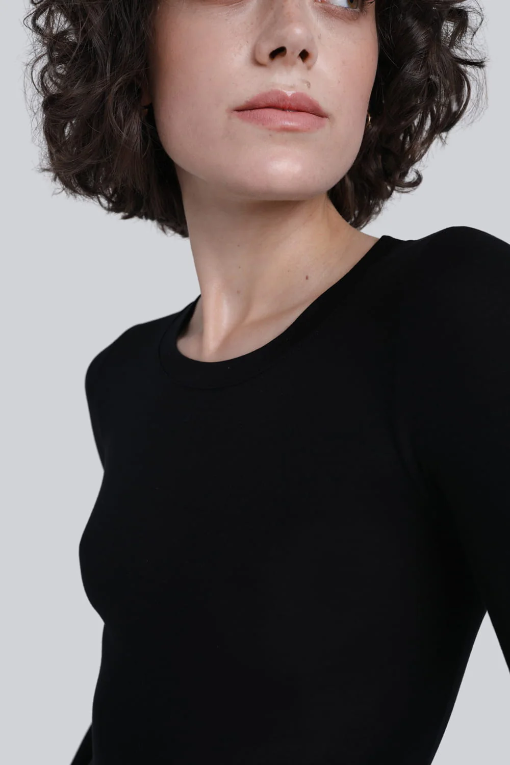 Longsleeve Miss Invisible C-neck Black - Image 5