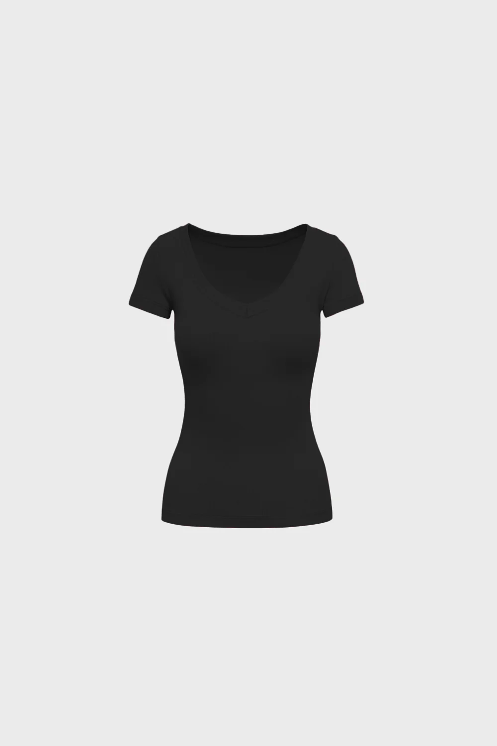 T-shirt Miss Womanly Black - Image 2