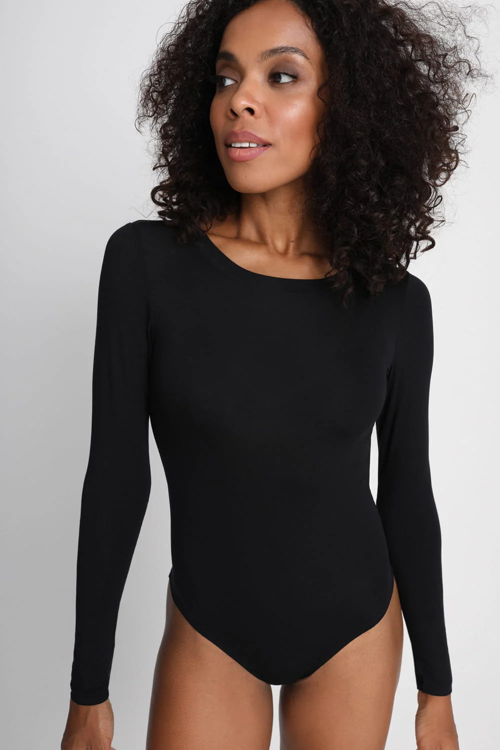 Body Miss Invisible Longsleeve C-neck Black - Image 3