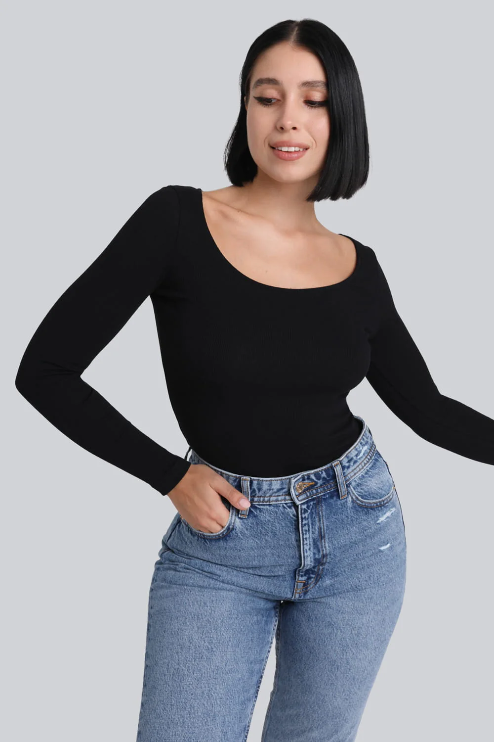 Longsleeve Miss Delicate Black - Image 3