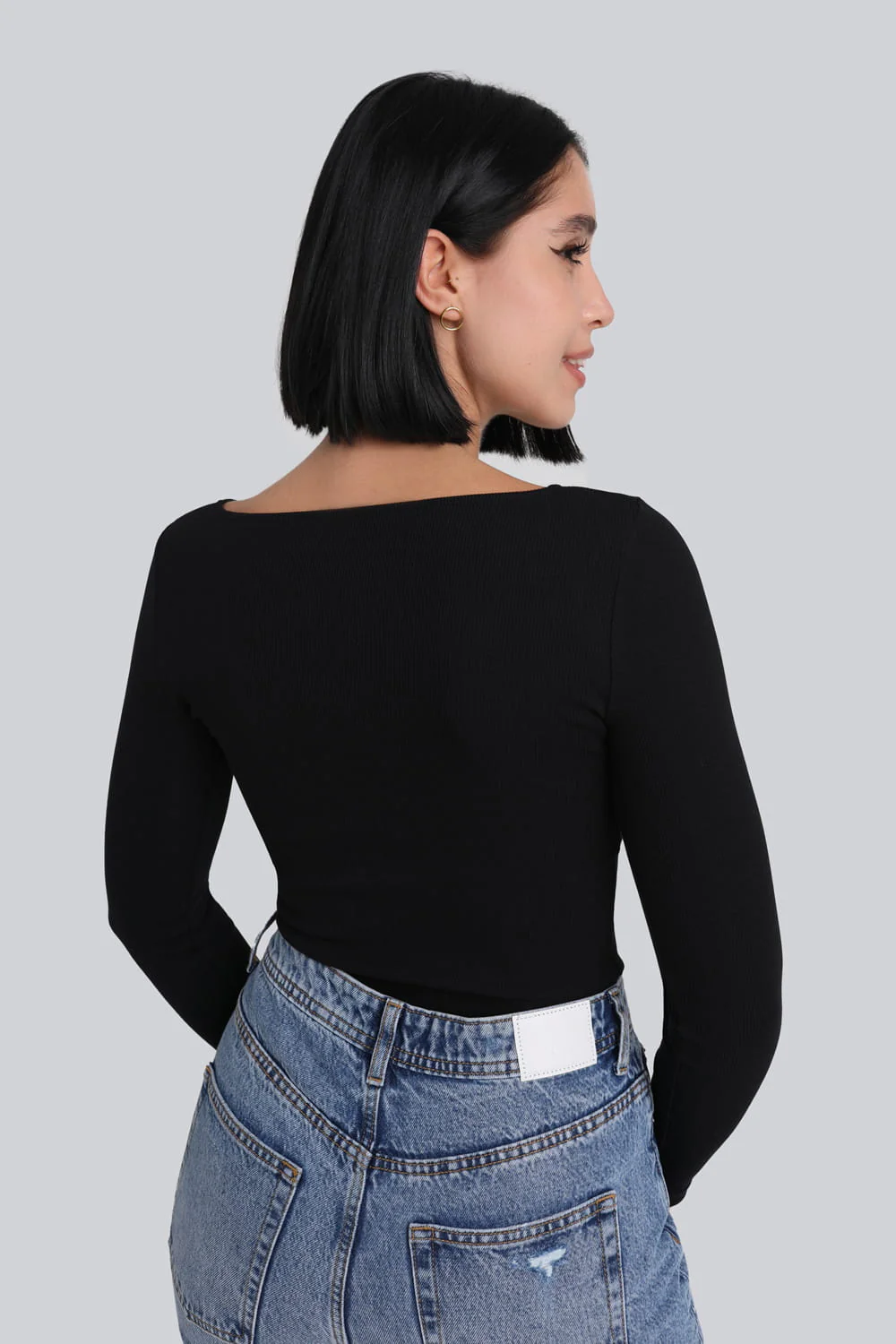 Longsleeve Miss Delicate Black - Image 6