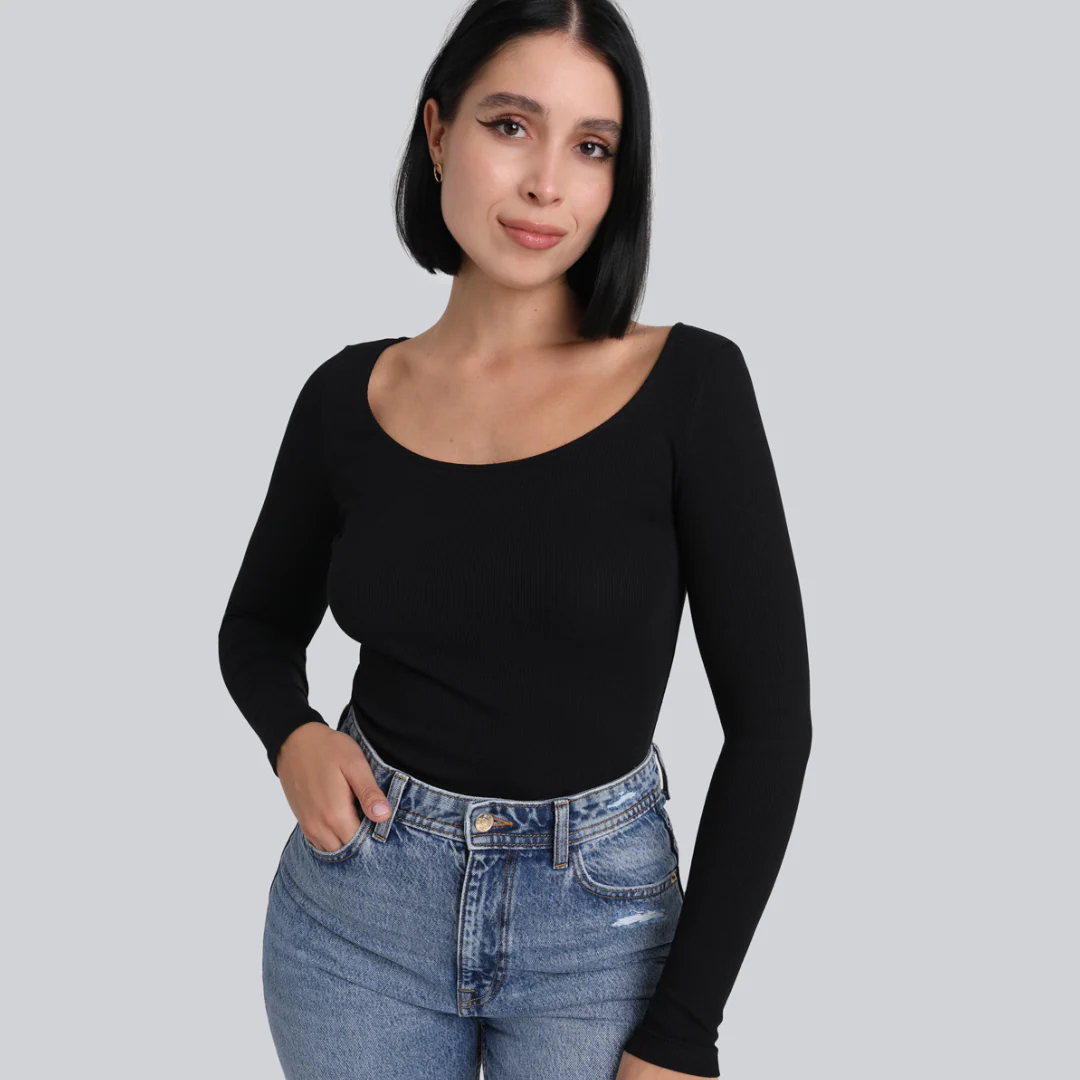 Longsleeve Miss Delicate Black - Image 8