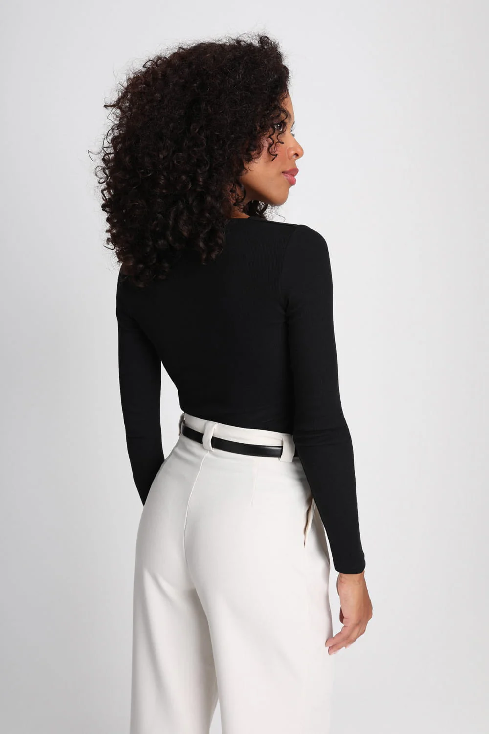 Longsleeve Miss Caro Black - Image 5