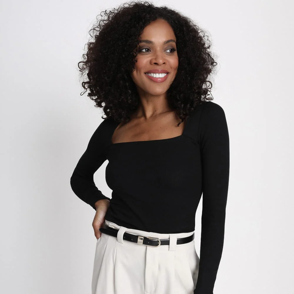 Longsleeve Miss Caro Black - Image 7
