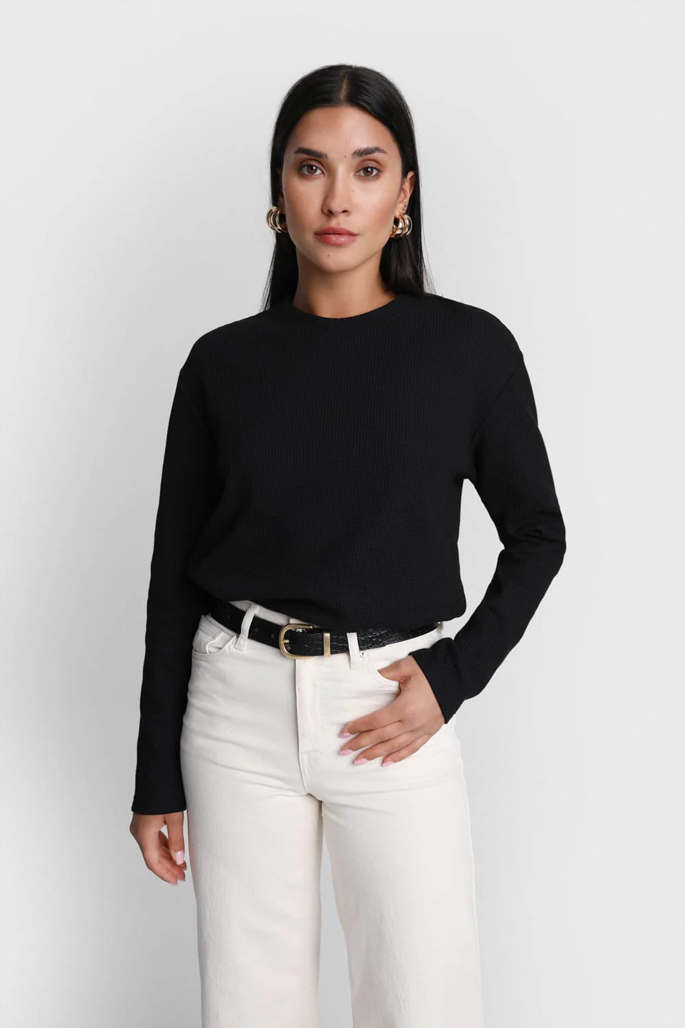Longsleeve Miss Dapper Black
