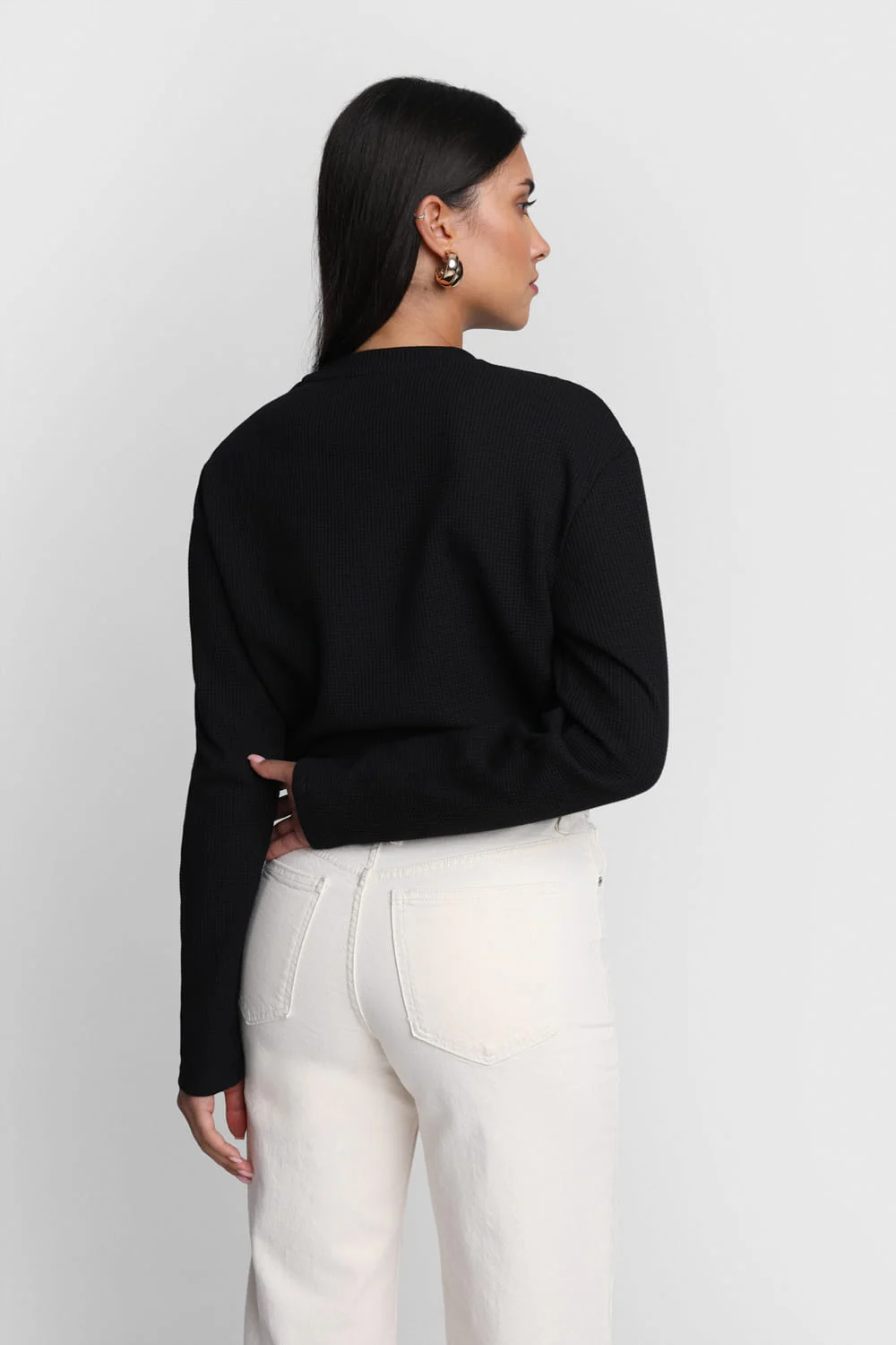 Longsleeve Miss Dapper Black - Image 4