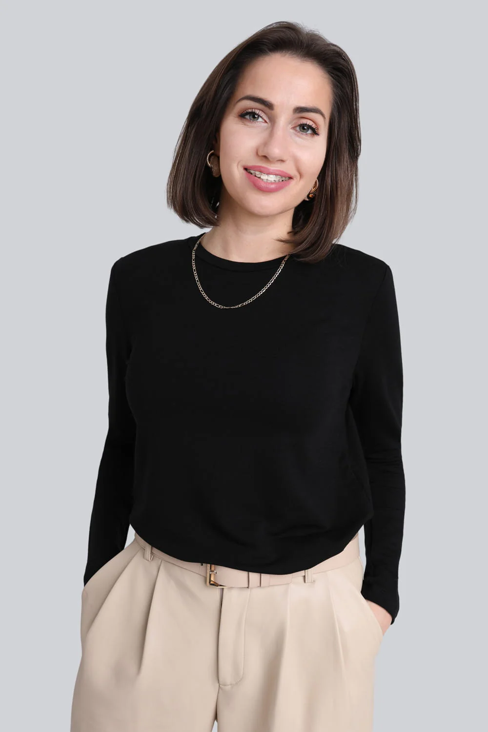 Longsleeve Miss Basic Black - Image 4