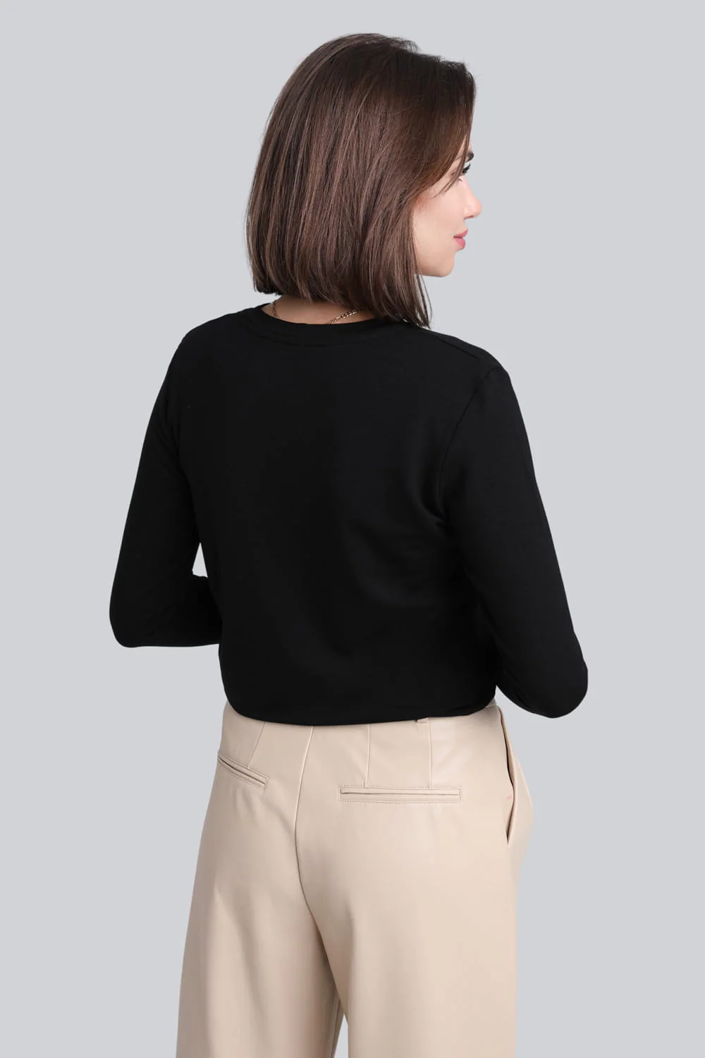 Longsleeve Miss Basic Black - Image 6