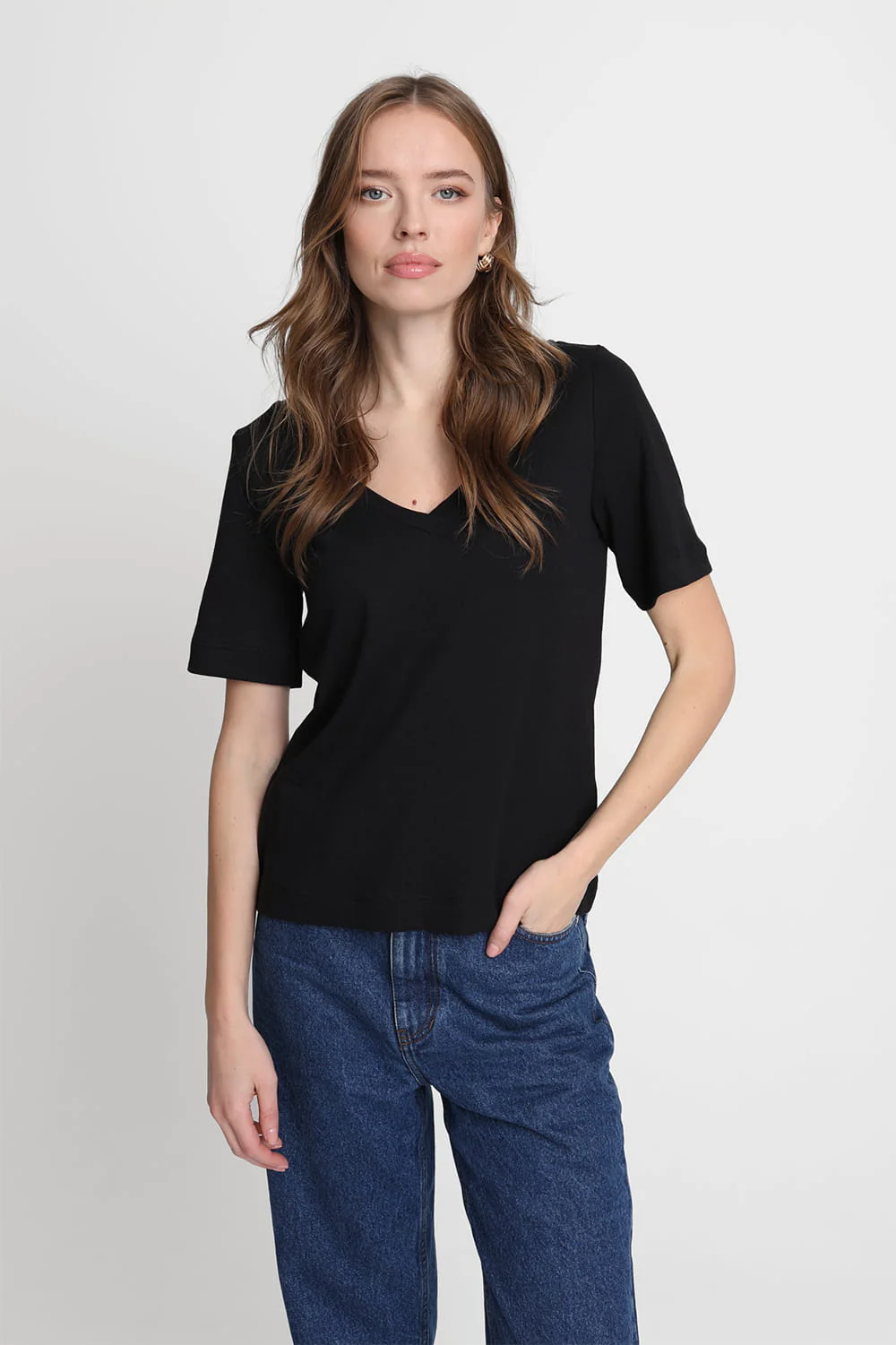 T-shirt Miss Relaxed Black - Image 3