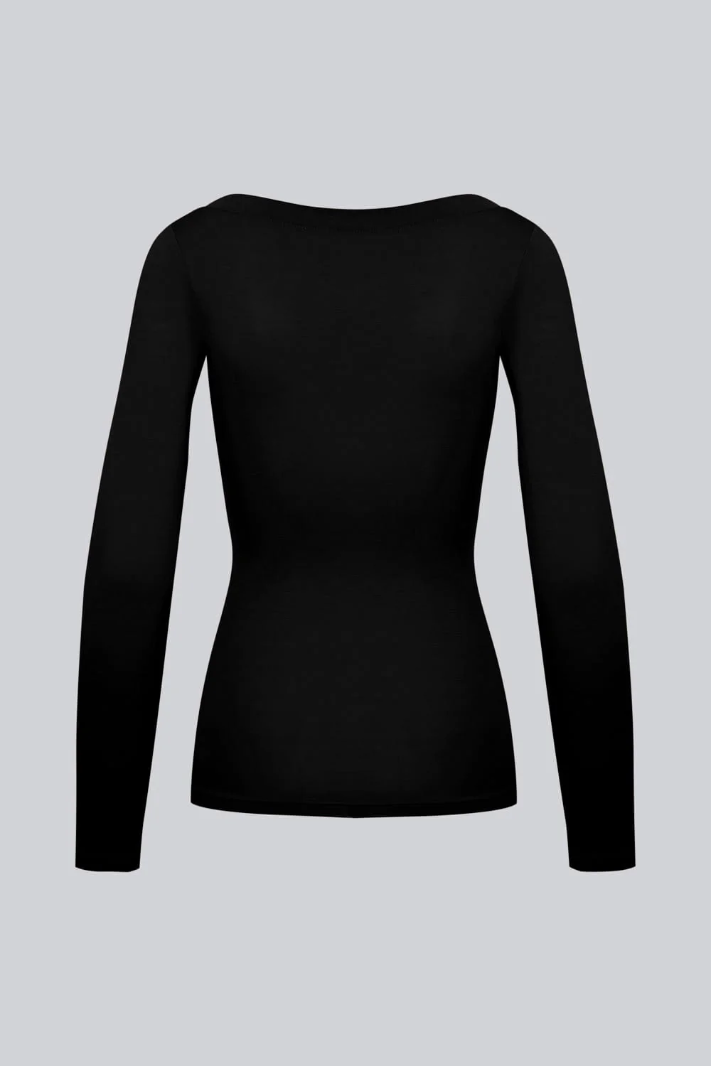 Longsleeve Miss invisible V-neck Black - Image 4