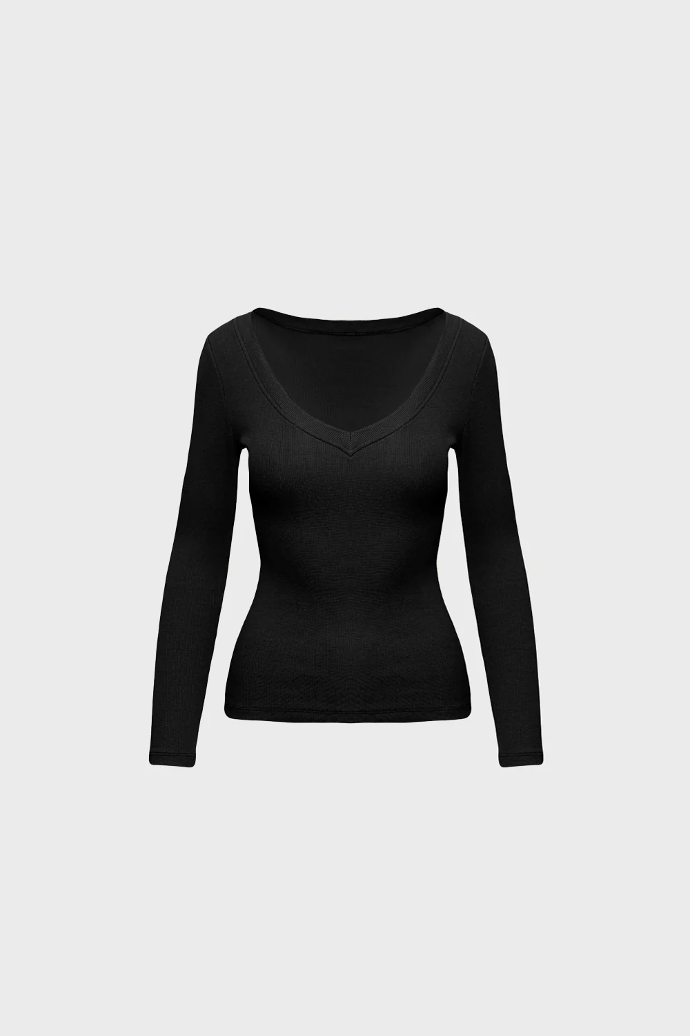 Longsleeve Miss Womanly Black - Image 2