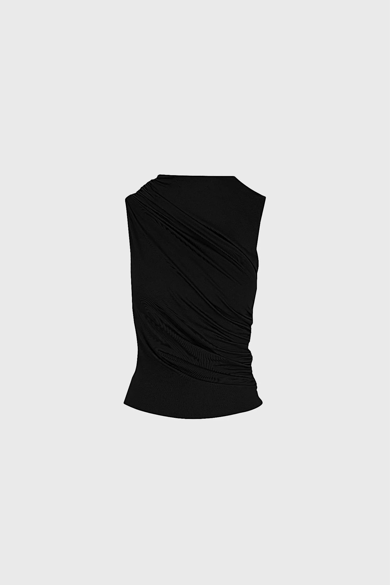 Top Miss Sculptural Black - Image 2