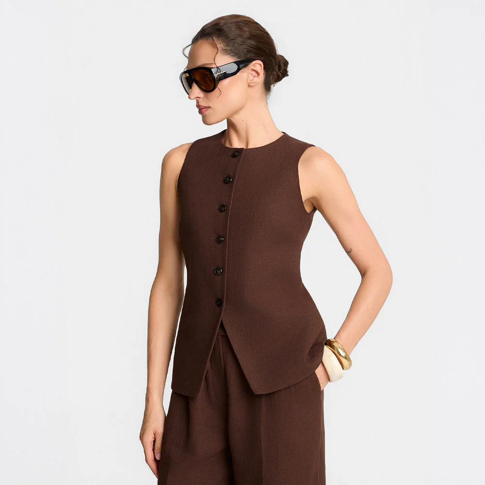 Kamizelka Miss Notte Chocolate - Image 8