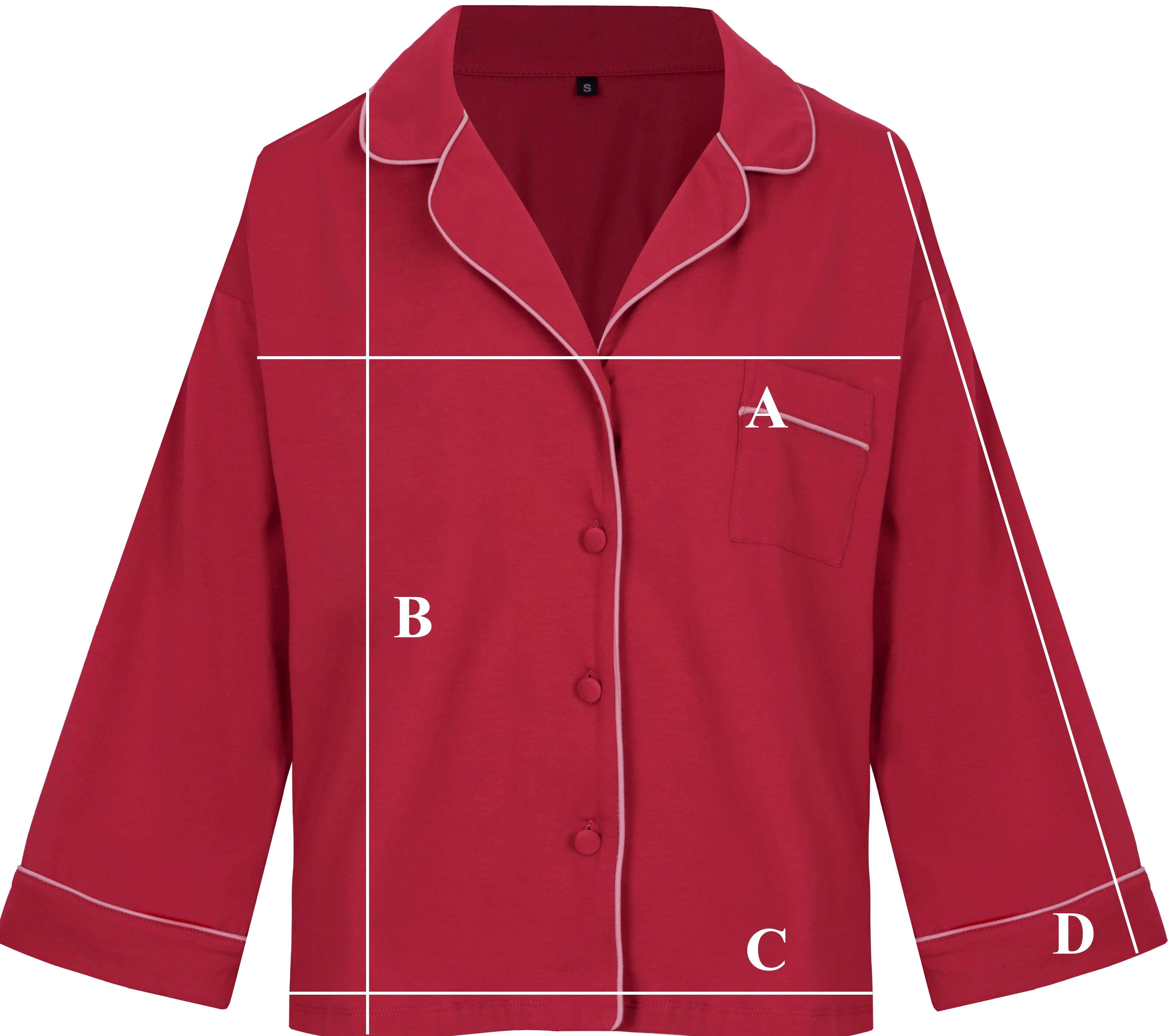 Koszula Miss Comfy Red - Image 8