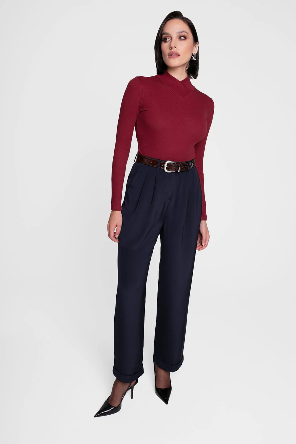 Body Miss Gracious Wine Red - Image 5
