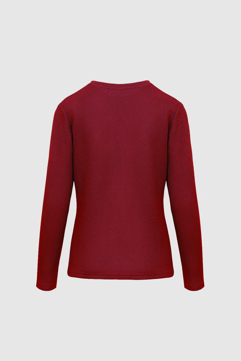 Longsleeve Miss Dapper Wine Red - Image 5