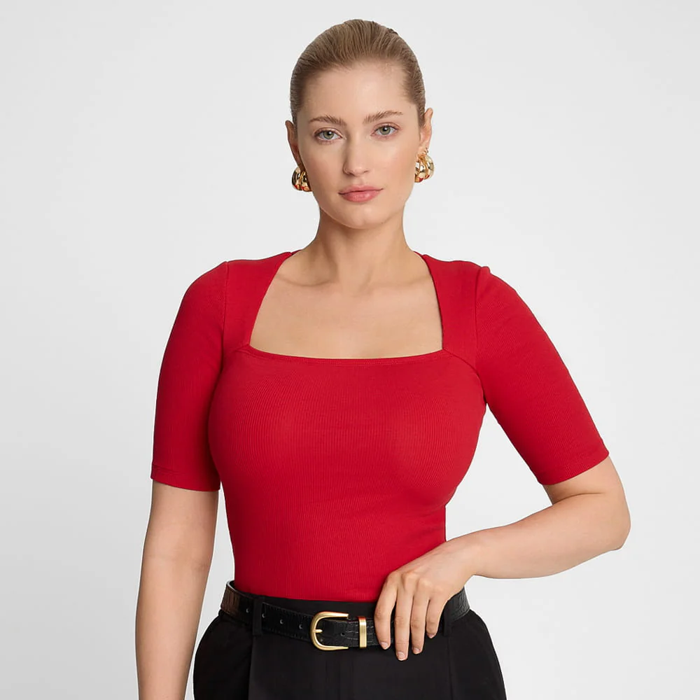 T-shirt Miss Caro Red - Image 7