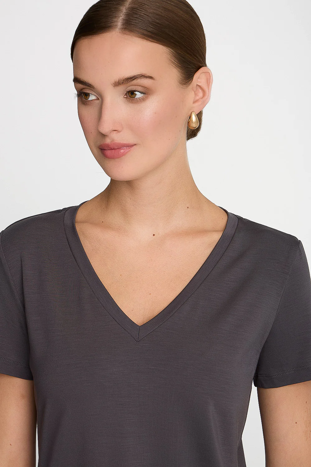 T-shirt Miss Classic Steel Grey - Image 4