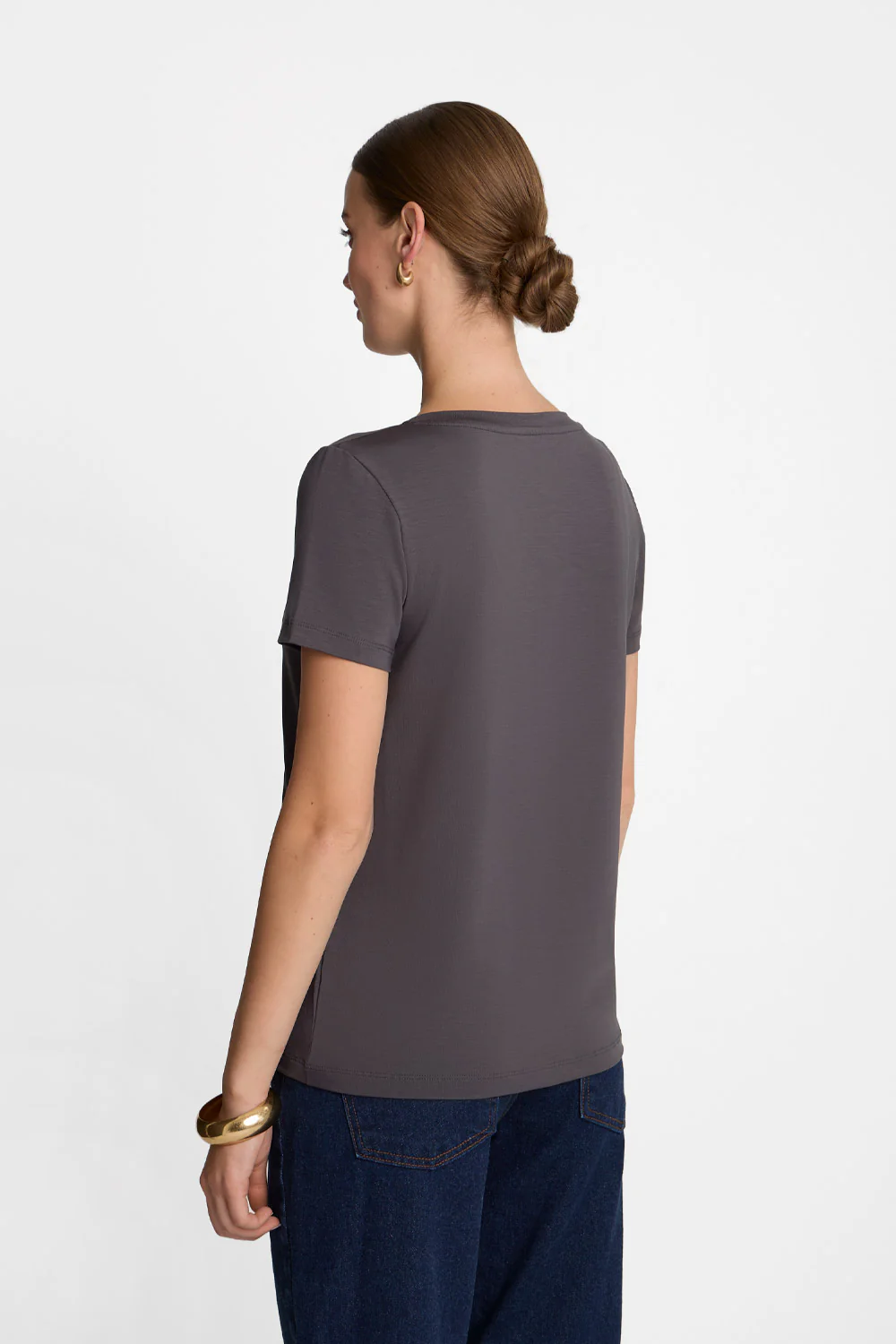 T-shirt Miss Classic Steel Grey - Image 6