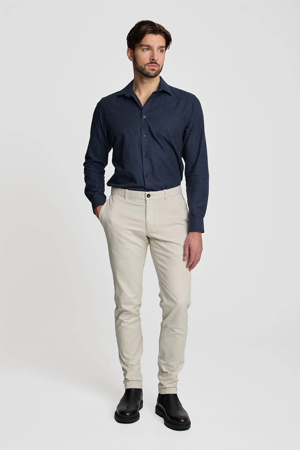 Koszula Mr Casual Navy - Image 3
