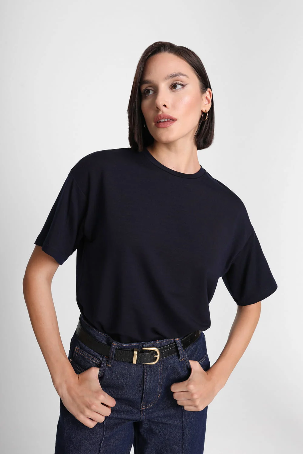 T-shirt Miss Vast Navy - Image 3