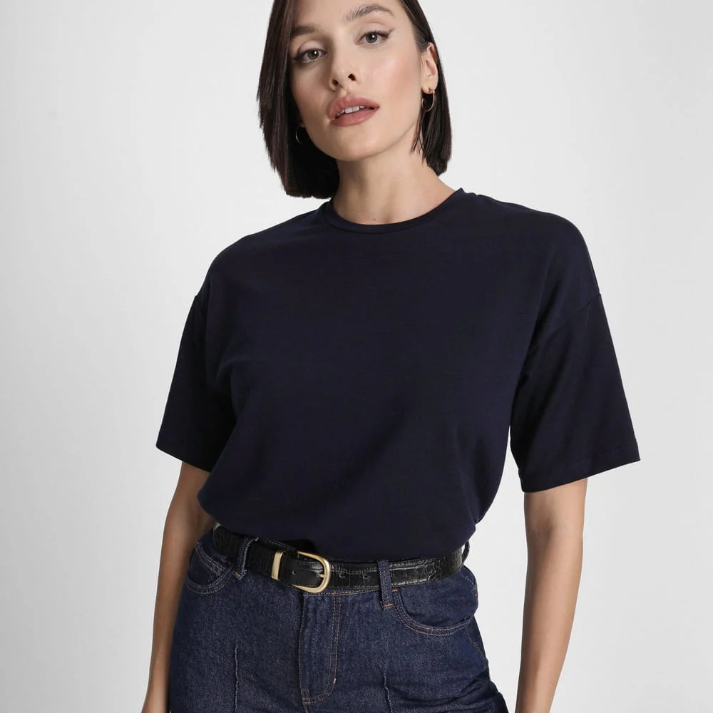 T-shirt Miss Vast Navy - Image 7