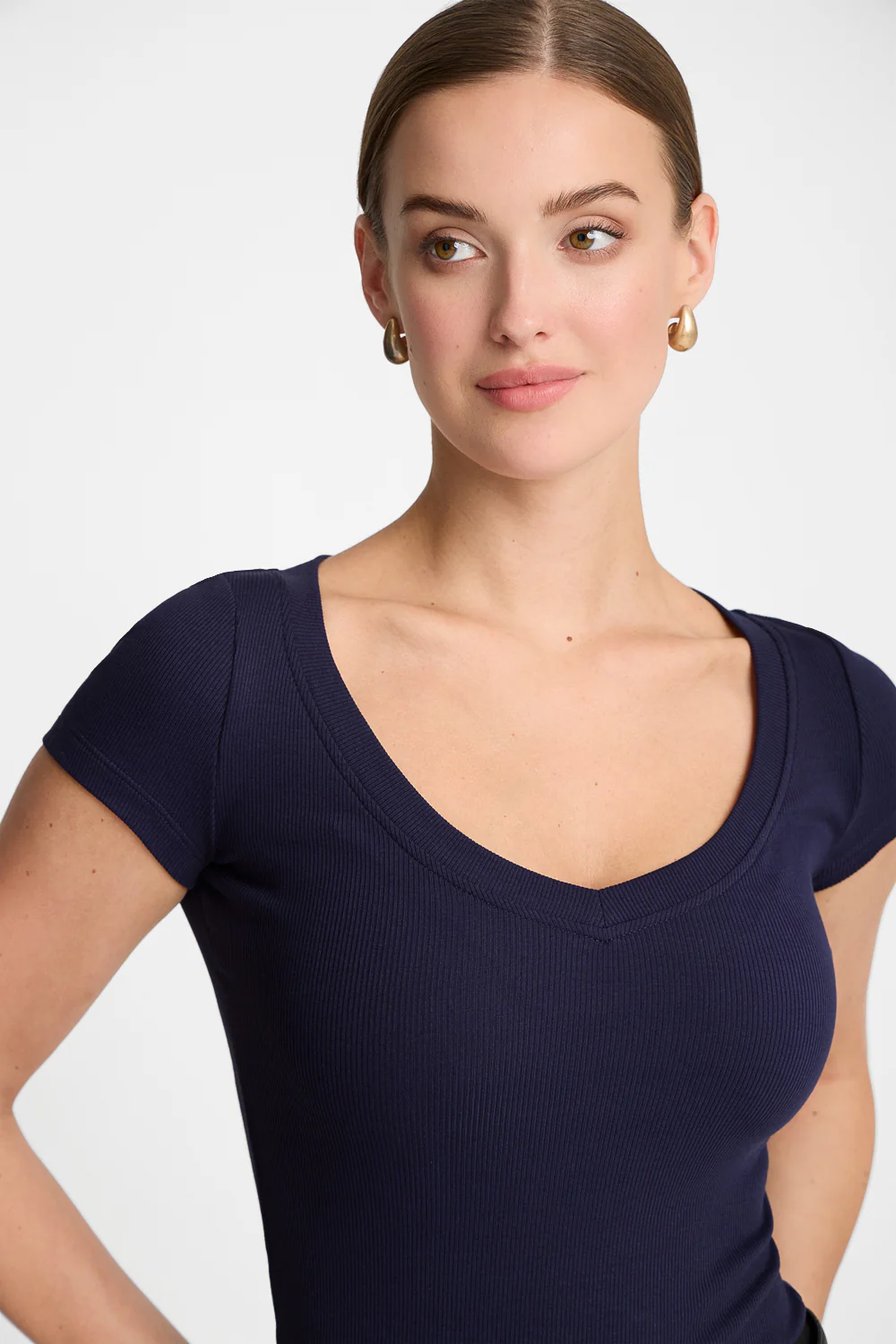 T-shirt Miss Womanly Navy - Image 4