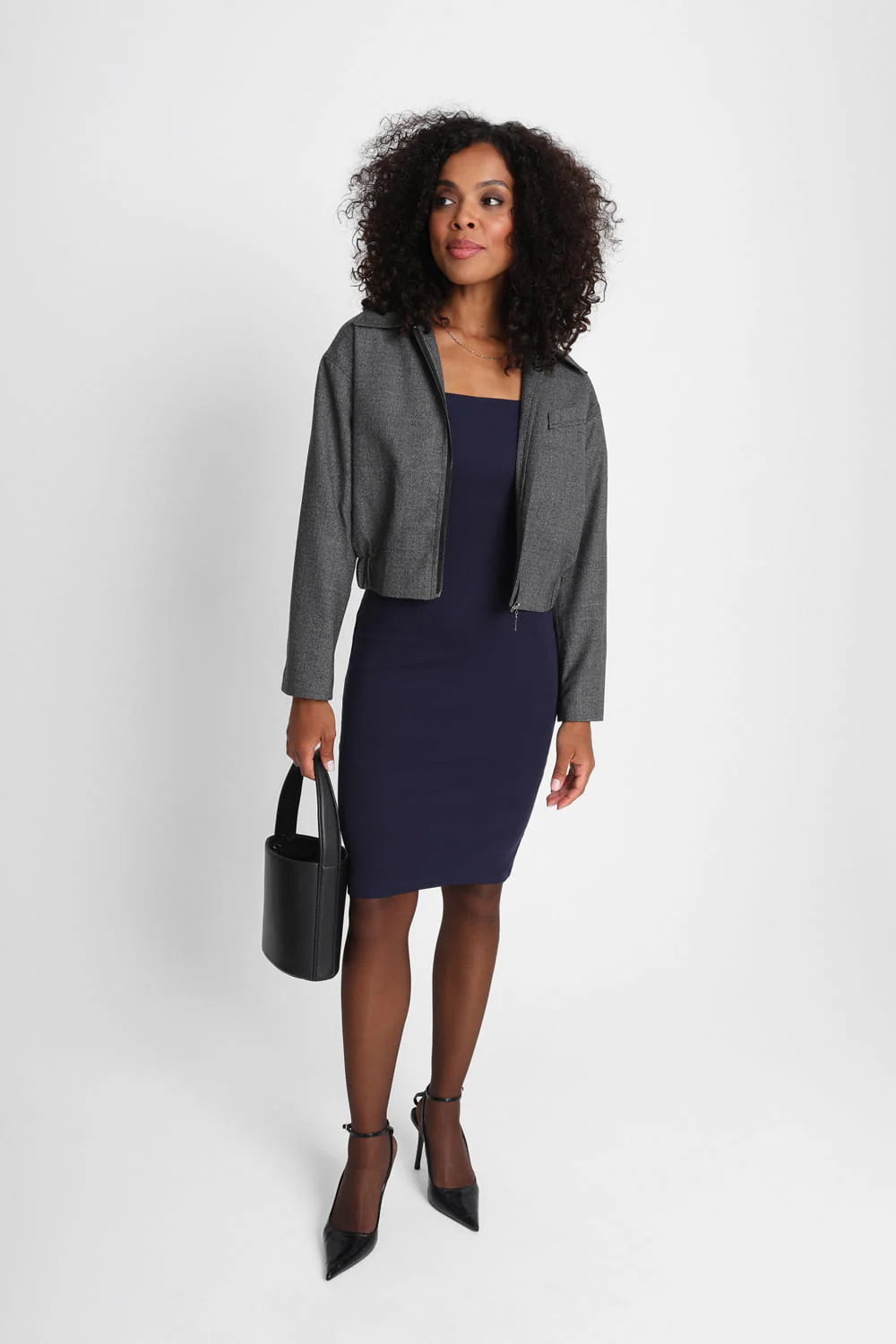 Sukienka Miss Caro Navy - Image 5